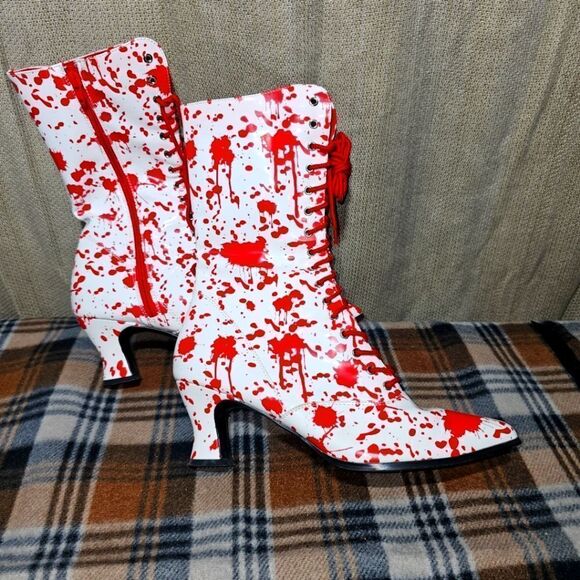 Funtasma Blood Splatter Boots - Picture 1 of 5